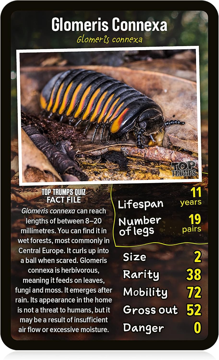 Top Trumps Creepy Crawlies - Gioco di carte, Top Trumps Jeu de cartes effrayants, Top Trumps Creepy Crawlies Kartenspiel, Top Trumps Creepy Crawlies Card Game