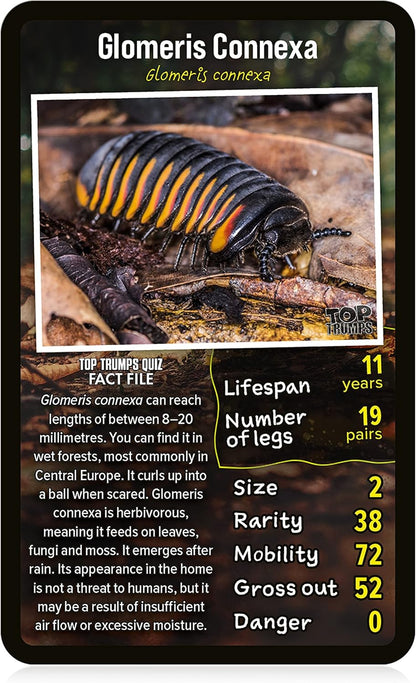 Top Trumps Creepy Crawlies - Gioco di carte, Top Trumps Jeu de cartes effrayants, Top Trumps Creepy Crawlies Kartenspiel, Top Trumps Creepy Crawlies Card Game