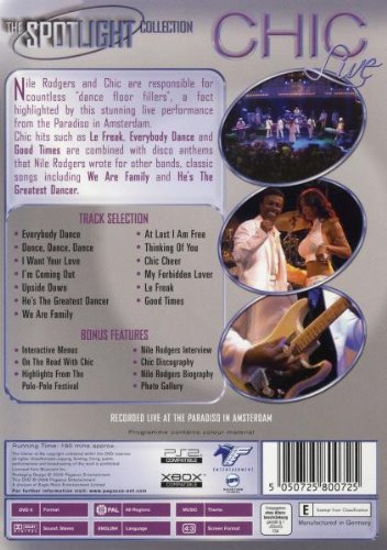 Chic - Live at Paradiso