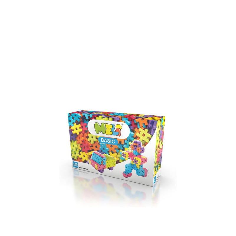 Meli 67213 Basic dieren creatief speelgoed, kleurrijk, 150 stuks