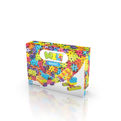 Meli 67215 Basic dieren creatief speelgoed, kleurrijk, 300 stuks