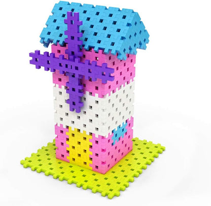 Meli 67216 Basic Pink Dieren Creatief speelgoed, 300 stuks