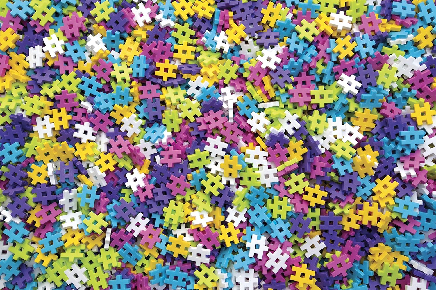 Meli 67214 Basic Pink Dieren Creatief speelgoed, 150 stuks