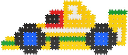 Meli Bouwstenen Minis 1200, bouwstenen voor kinderen vanaf 3 jaar, creatief mozaïek- en 3D-bouwen, 1200 delen in 6 kleuren, bevordert motoriek en fantasie