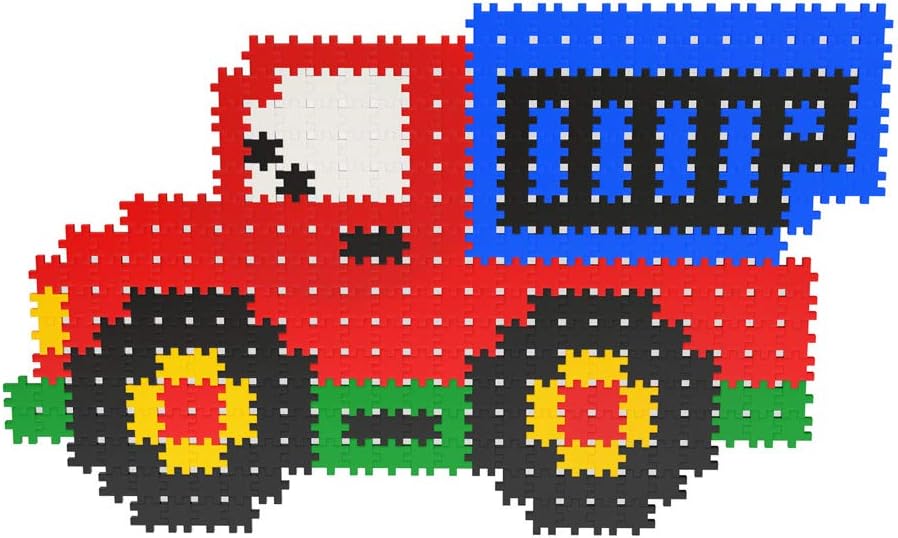 Meli Bouwstenen Minis 1200, bouwstenen voor kinderen vanaf 3 jaar, creatief mozaïek- en 3D-bouwen, 1200 delen in 6 kleuren, bevordert motoriek en fantasie