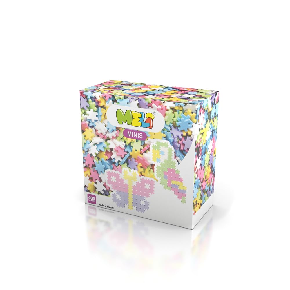 Meli - Meli Minis Pastel Bouwblokken 400dlg.