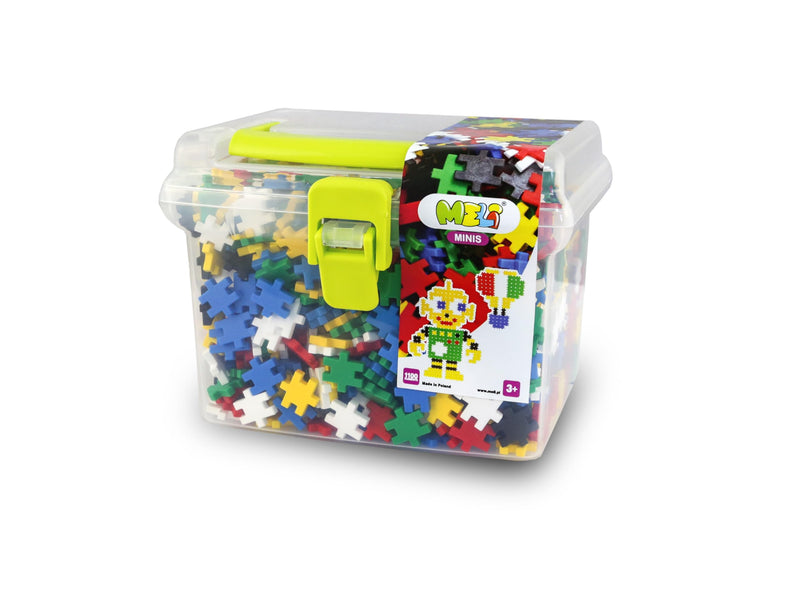 Meli - Meli Minis Bouwblokken Reisdoos 1100dlg.