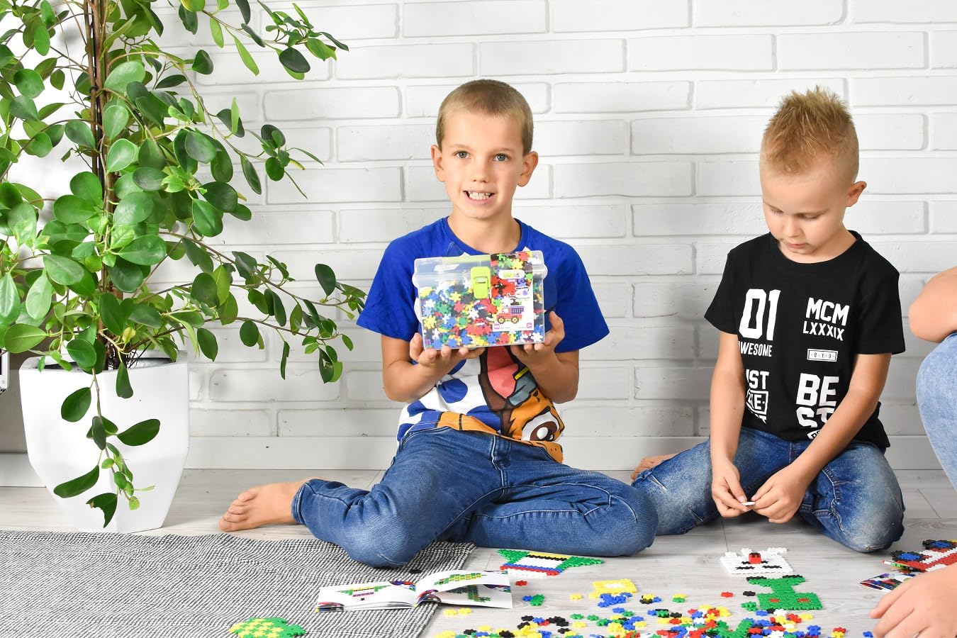 Meli - Meli Minis Bouwblokken Reisdoos 1100dlg.