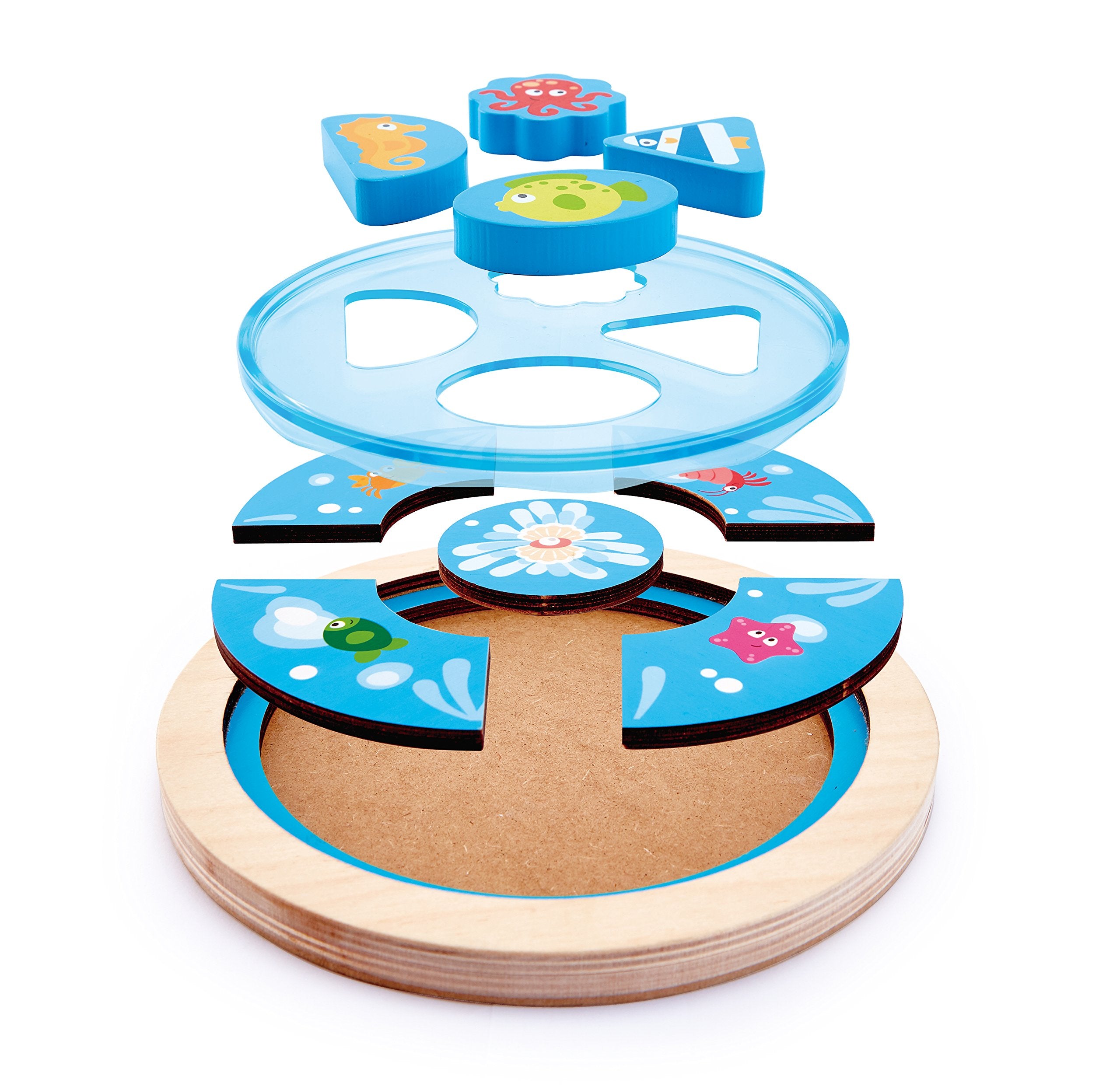 Hape - Hape Onderwaterwereld Vormenpuzzel