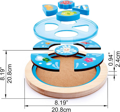 Hape - Hape Onderwaterwereld Vormenpuzzel