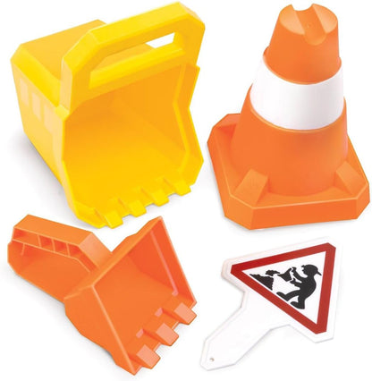Hape - Hape Zandschep en Emmer Constructie Set