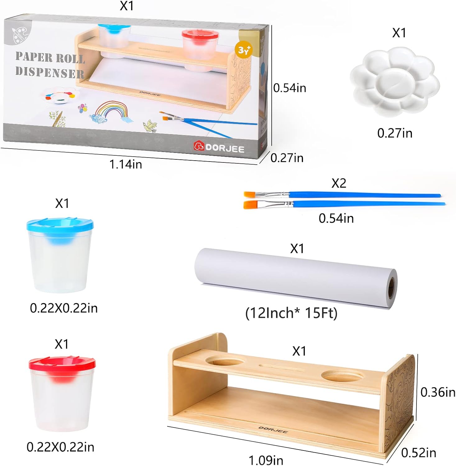 Houten Papierrolhouder