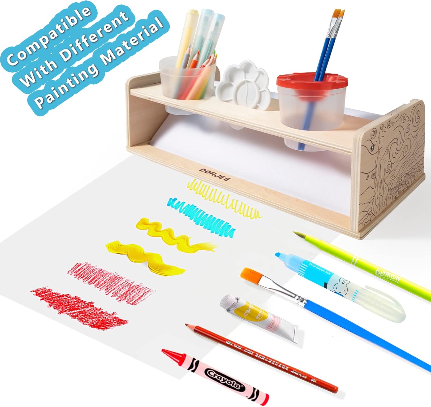 Houten Papierrolhouder