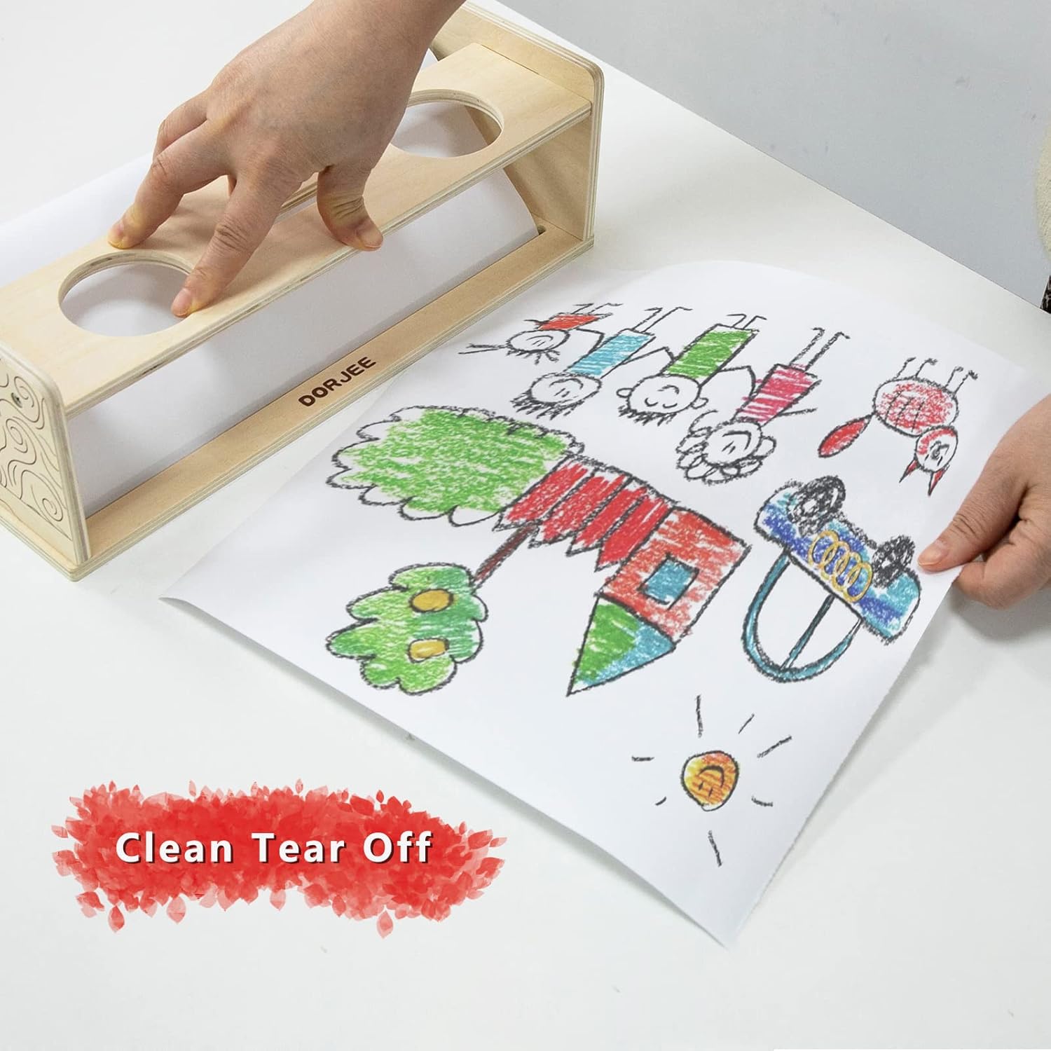 Houten Papierrolhouder