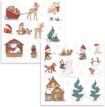 Bambolino Toys - Raamstickers Kerst