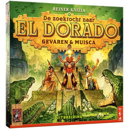 999 Games - 999 Games De Zoektocht naar El Dorado: Gevaren & Muisca Uitbreiding Bordspel