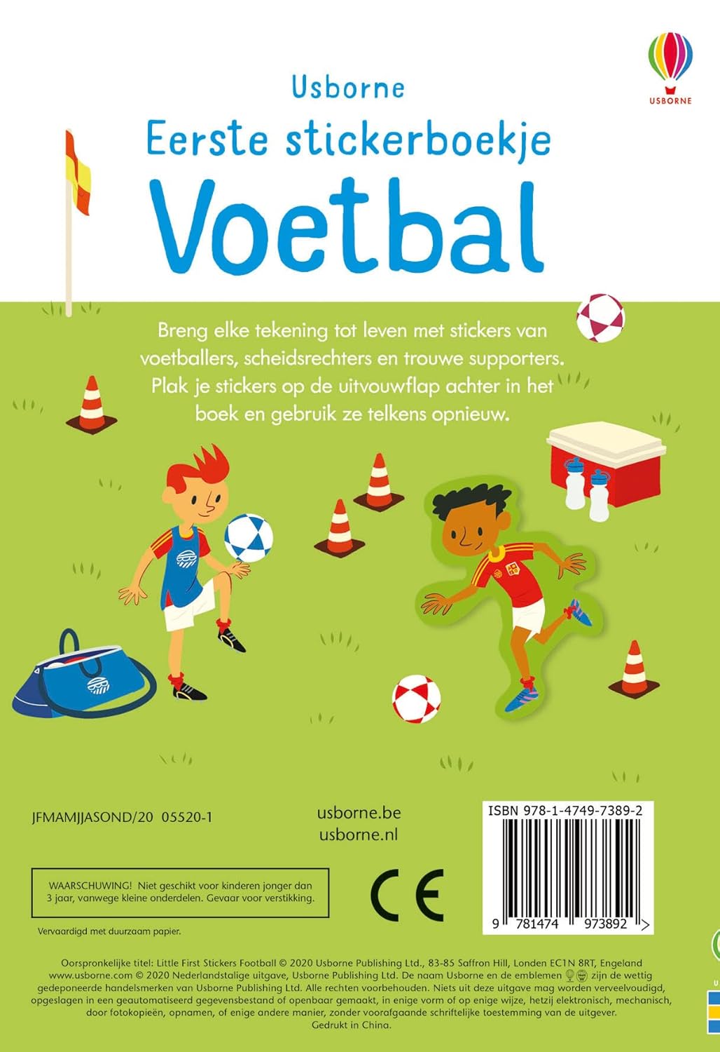 Voetbal: Eerste stickerboekje