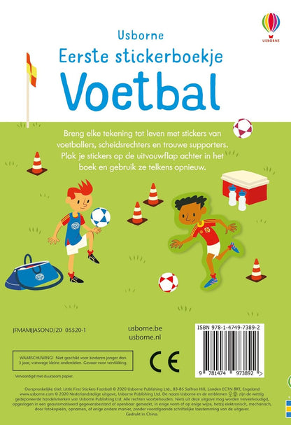 Voetbal: Eerste stickerboekje