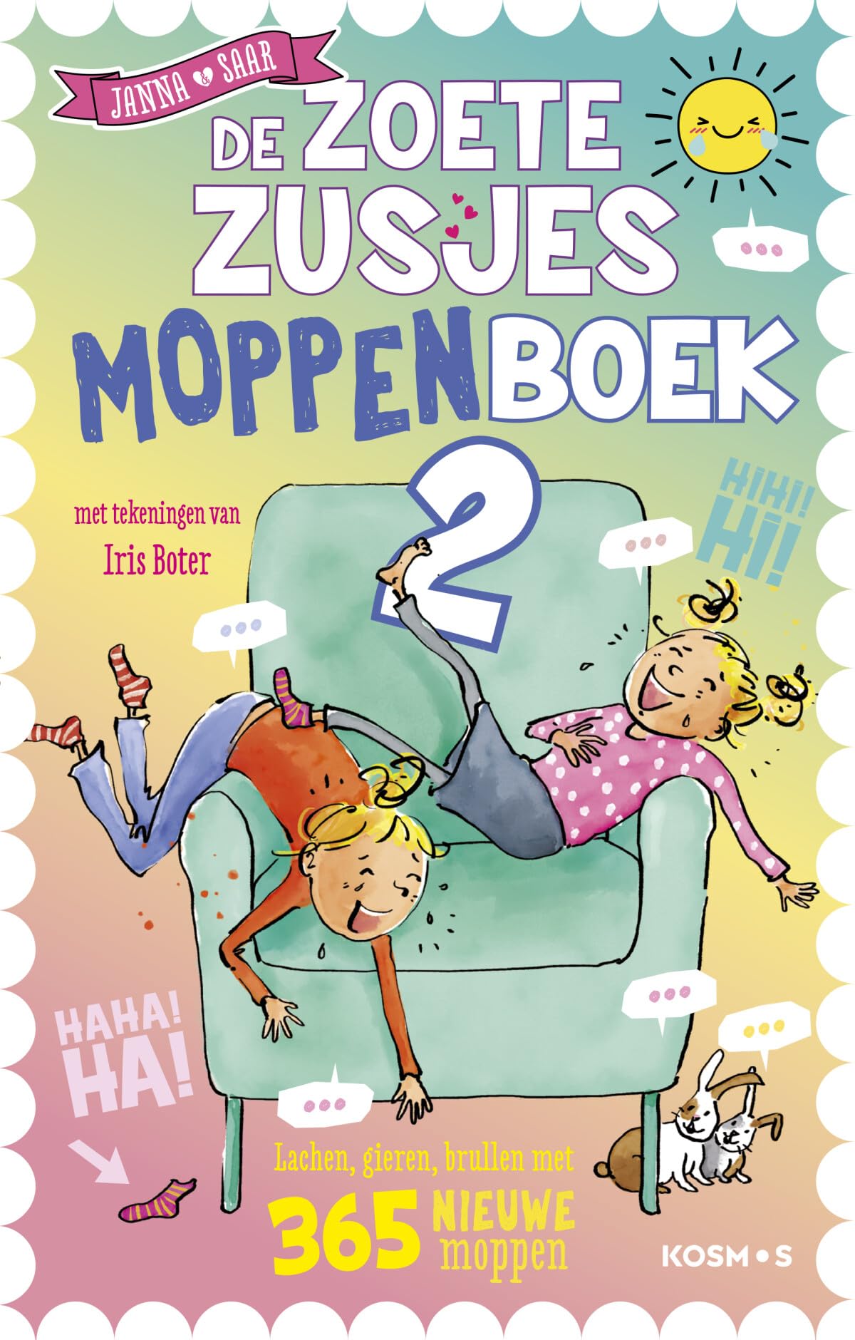 De Zoete Zusjes moppenboek 2: Elke dag lachen, gieren, brullen met 365 nieuwe leukste moppen