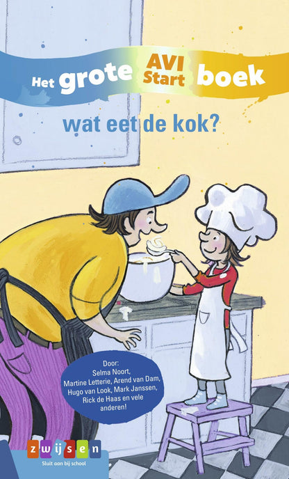 Centraal Boekhuis - Het Grote AVI Start boek - wat eet de kok?
