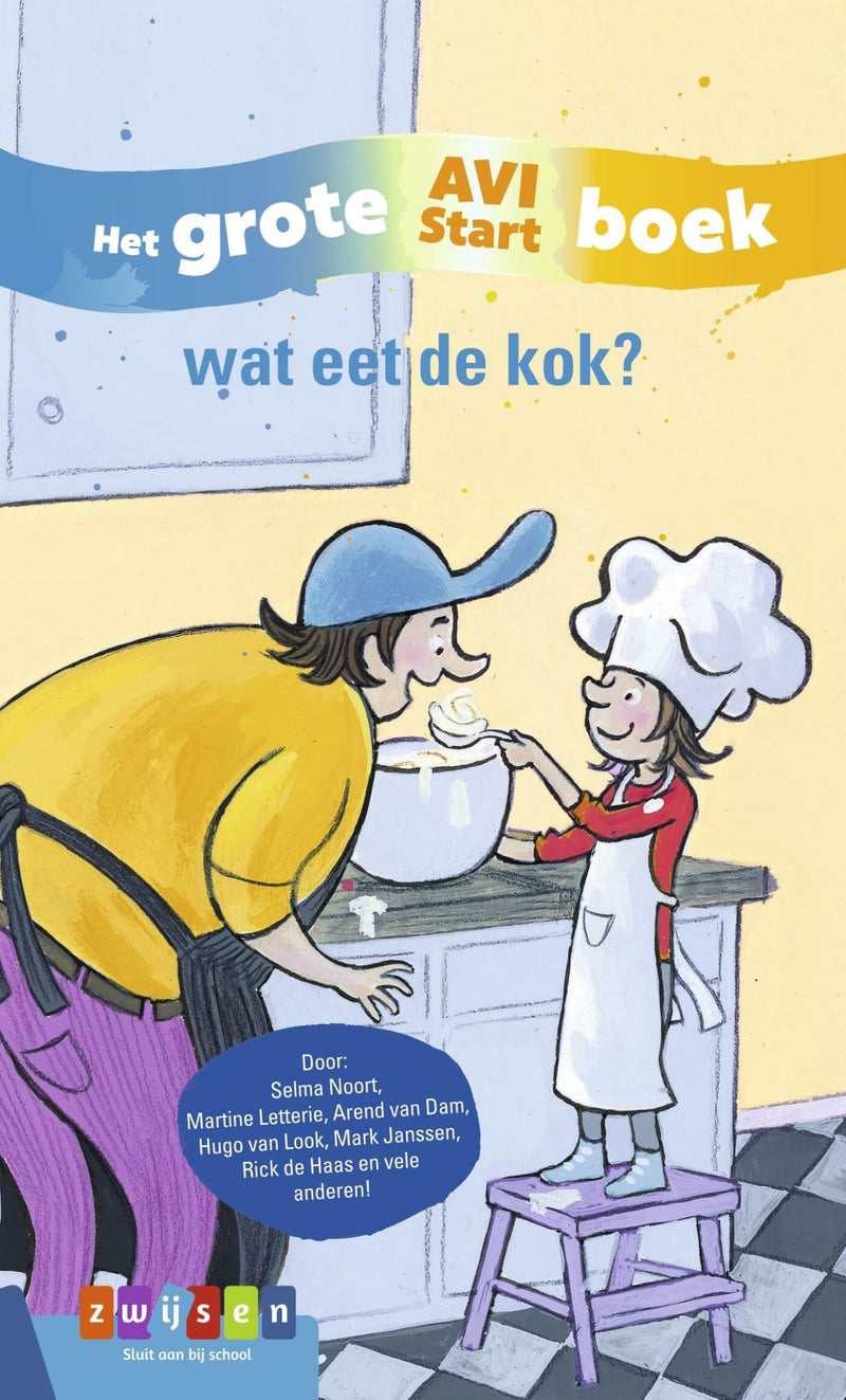 Centraal Boekhuis - Het Grote AVI Start boek - wat eet de kok?