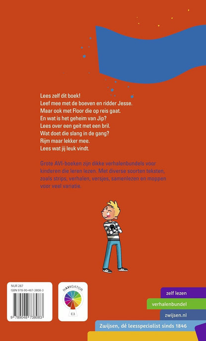 Op pad met boeven: het grote AVI E3 boek