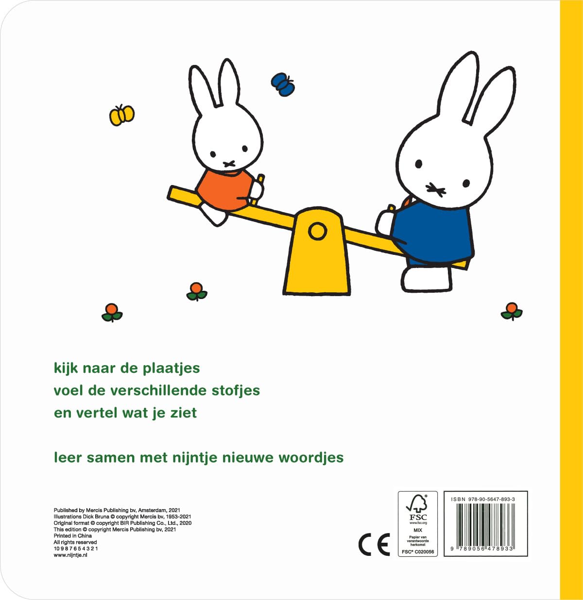Centraal Boekhuis - nijntje voelboek woordjes leren