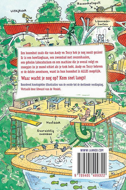 Centraal Boekhuis - De waanzinnige boomhut van 13 Verdiepingen