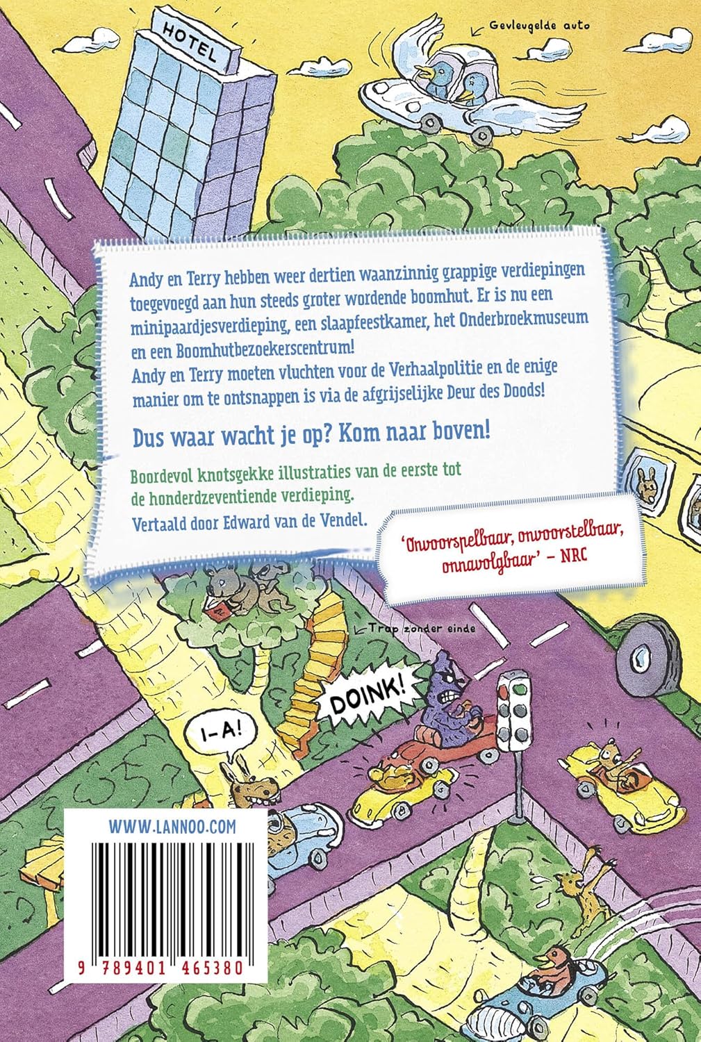Centraal Boekhuis - De waanzinnige boomhut van 117 verdiepingen