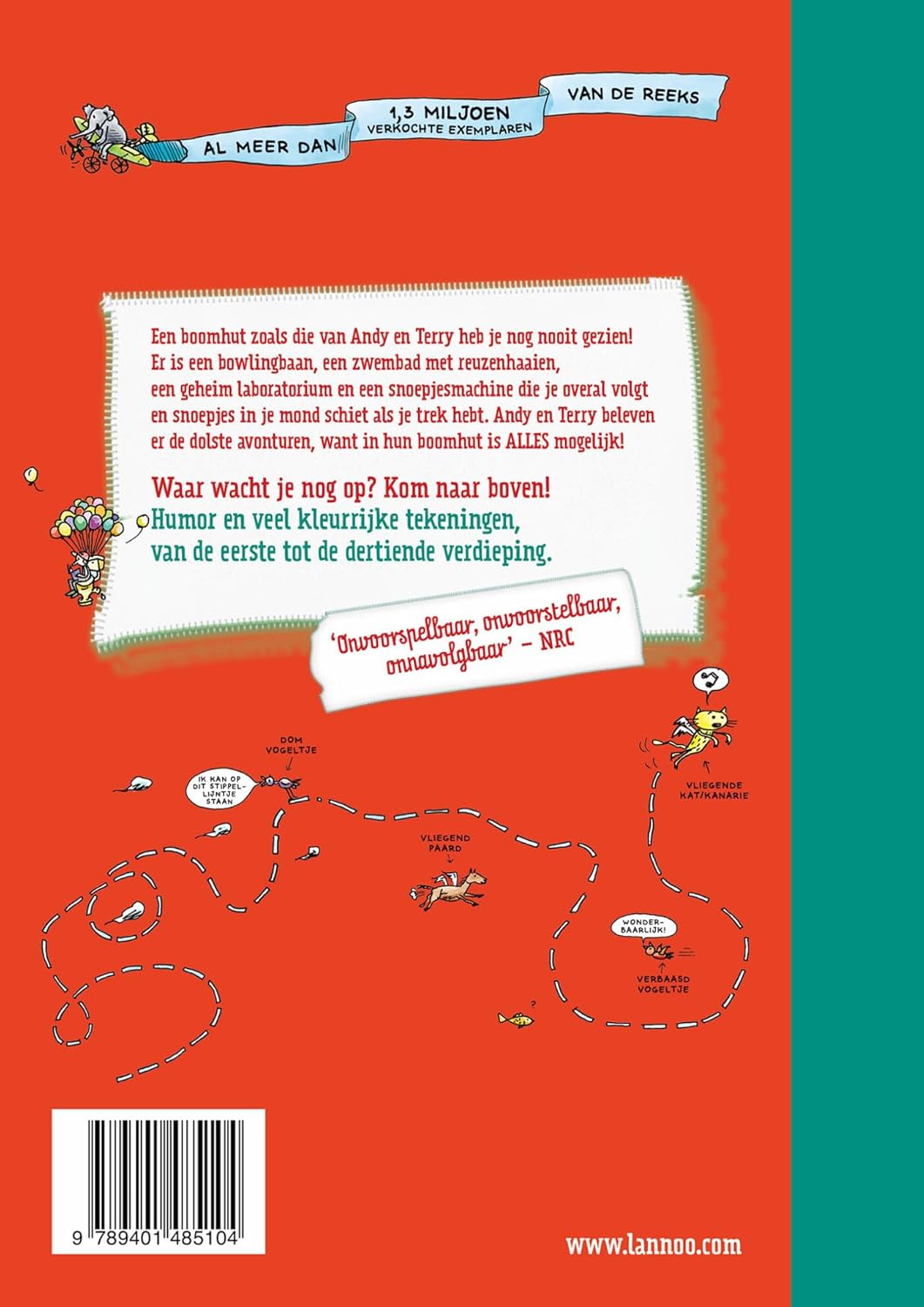 Centraal Boekhuis - De waanzinnige boomhut van 13 verdiepingen