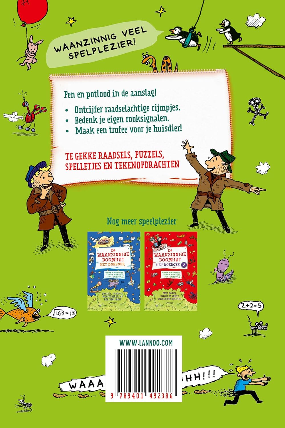 Centraal Boekhuis - De waanzinnige boomhut - Het waanzinnige doeboek