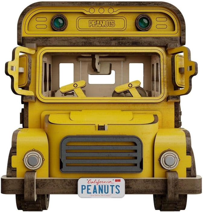 SNOOPY SCHOOL BUS WOODEN KIT