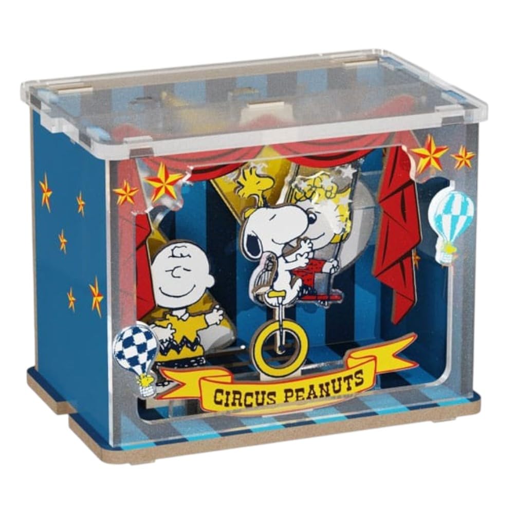 PAN TASY Mini Diorama à Assembler Peanuts, Circus (2102