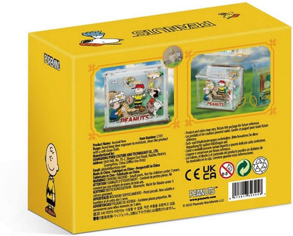 PAN TASY Mini Diorama zum Zusammenbauen Pantasy Peanuts, Baseball (2101