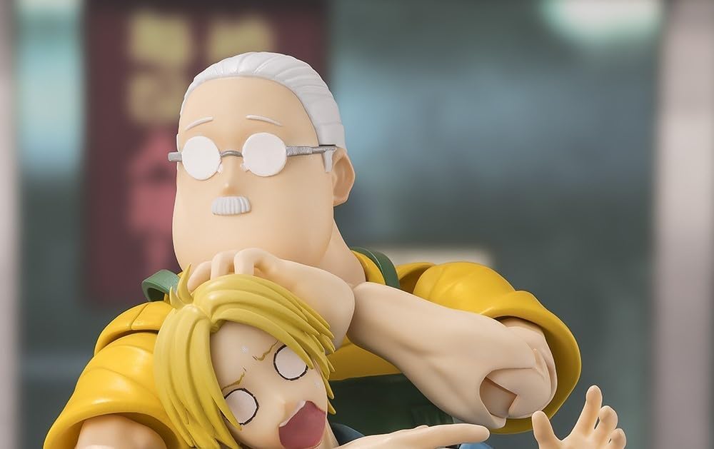 Tamashi NATIONS S.H. Sakamoto DAYS Sakamoto Taro, 165 mm, PVC und ABS, bewegliche Figuren bemalt