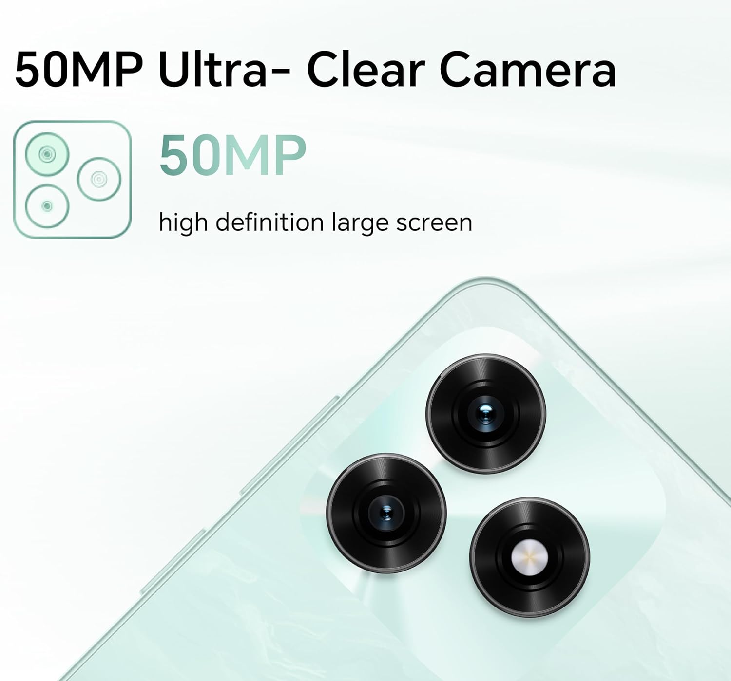HONOR X5c Plus,Unlocked Mobile Phones, 6.74-Inch 90Hz Bright and Dynamic Display,128GB,5260 mAh Long-lasting Battery,50 MP Ultra-Clear Dual Camera,Powerful 8-Cores Processor,Dual SIM, Android 15,Black