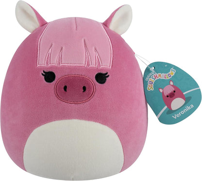 Squishmallows Original 7.5-Inch Veronika the Pink Shetland Pony | Collectable Cute Plush Toy, Cuddly Toys for Children, Soft Toys, Cute Teddies Suitable for Girls and Boys Ages 3