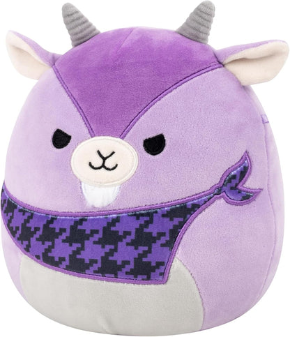 Squishmallows Original 7.5-Inch Shirley the Purple Goat | Collectable Cute Plush Toy, Cuddly Toys for Children, Soft Toys, Cute Teddies Suitable for Girls and Boys Ages 3