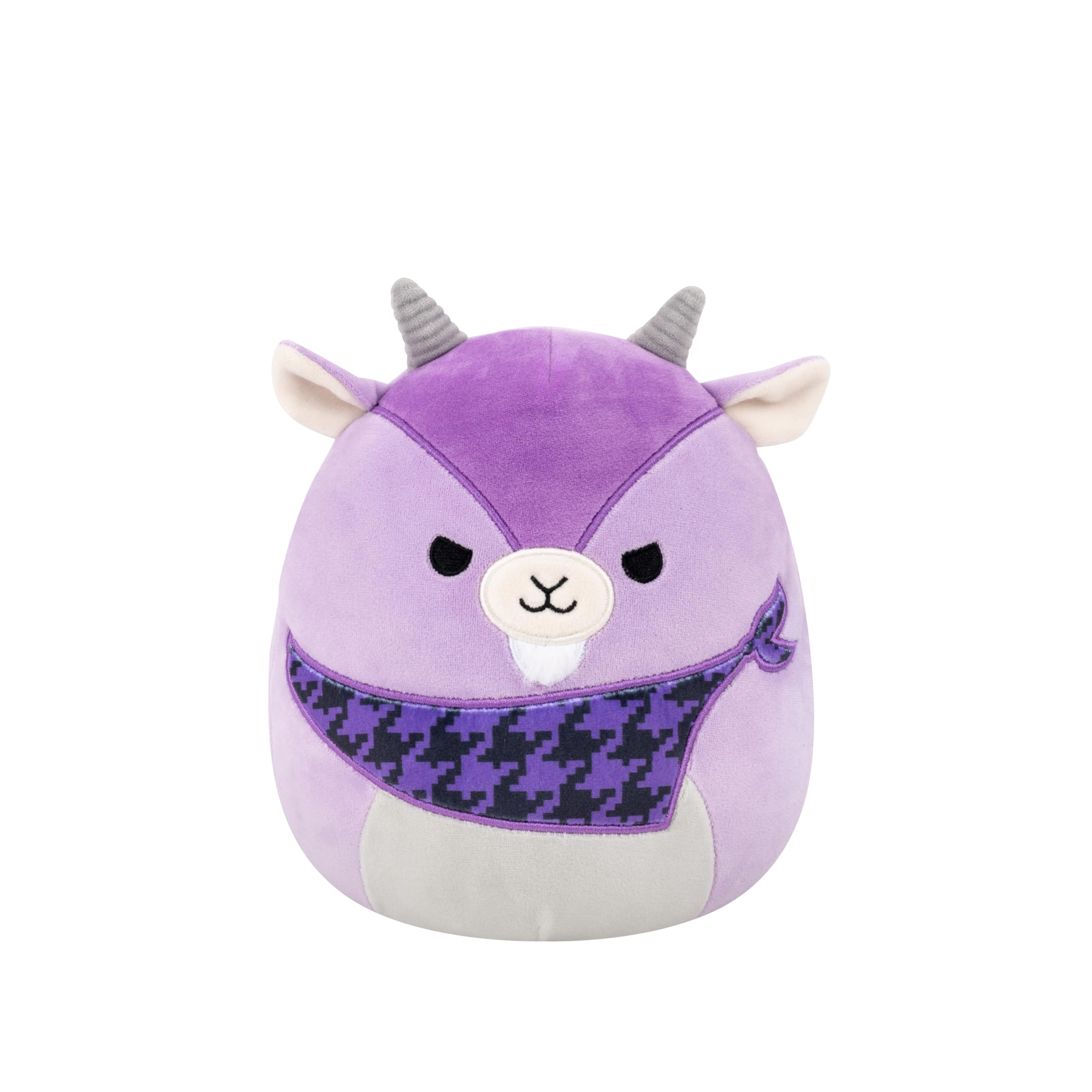 Squishmallows Original 7.5-Inch Shirley the Purple Goat | Collectable Cute Plush Toy, Cuddly Toys for Children, Soft Toys, Cute Teddies Suitable for Girls and Boys Ages 3