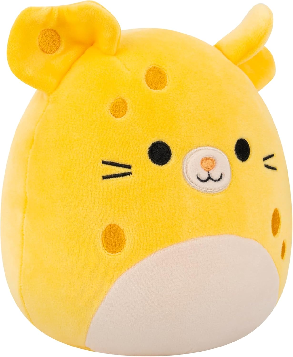 Squishmallows Original 7.5-Inch Amelia the Yellow Cheese Mouse | Collectable Cute Plush Toy, Cuddly Toys for Children, Soft Toys, Cute Teddies Suitable for Girls and Boys Ages 3