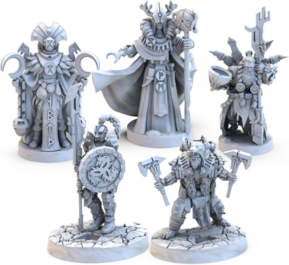 Lords of Ragnarok Board Game (Core Box) - Strategic Asymmetric Warfare, Fantasy Game with a Sci-Fi Twist, Ages 14+, 1-4 Players, 90-120 Minute Playtime, Made by Awaken Realms