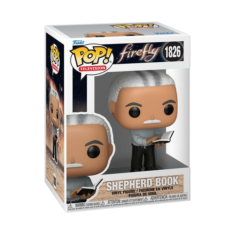 Funko Pop! TV: Firefly - Shepherd Book - 1/6 Odds for Rare Chase Variant - Collectable Vinyl Figure - Gift Idea - Official Merchandise - Toys for Kids & Adults - TV Fans - Model Figure for Collectors