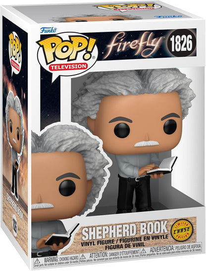 Funko Pop! TV: Firefly - Shepherd Book - 1/6 Odds for Rare Chase Variant - Collectable Vinyl Figure - Gift Idea - Official Merchandise - Toys for Kids & Adults - TV Fans - Model Figure for Collectors