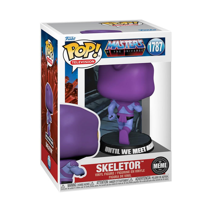Funko Pop! TV: Meme - Skeletor Running Away - Masters Of the Universe - Collectable Vinyl Figure - Gift Idea - Official Merchandise - Toys for Kids & Adults - Superheroes Fans
