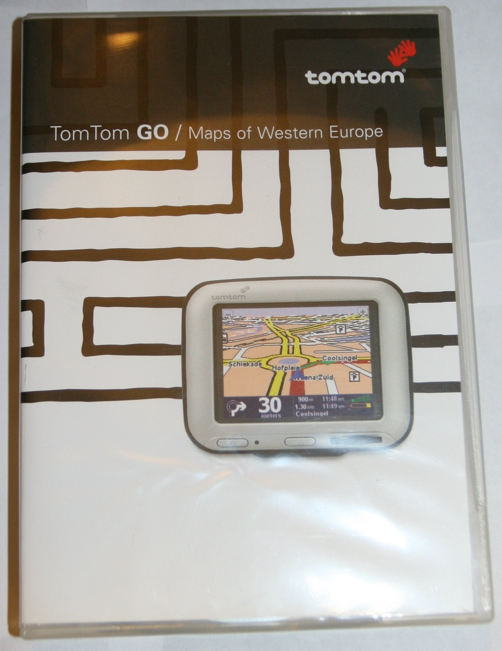 Tomtom Go Europakarte (Tomtom Europakarte für Tomtom Go Plus zusätzliches Kartenmaterial für Westeuropa