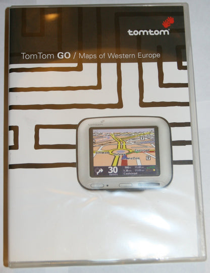 Tomtom Go Europakarte (Tomtom Europakarte für Tomtom Go Plus zusätzliches Kartenmaterial für Westeuropa