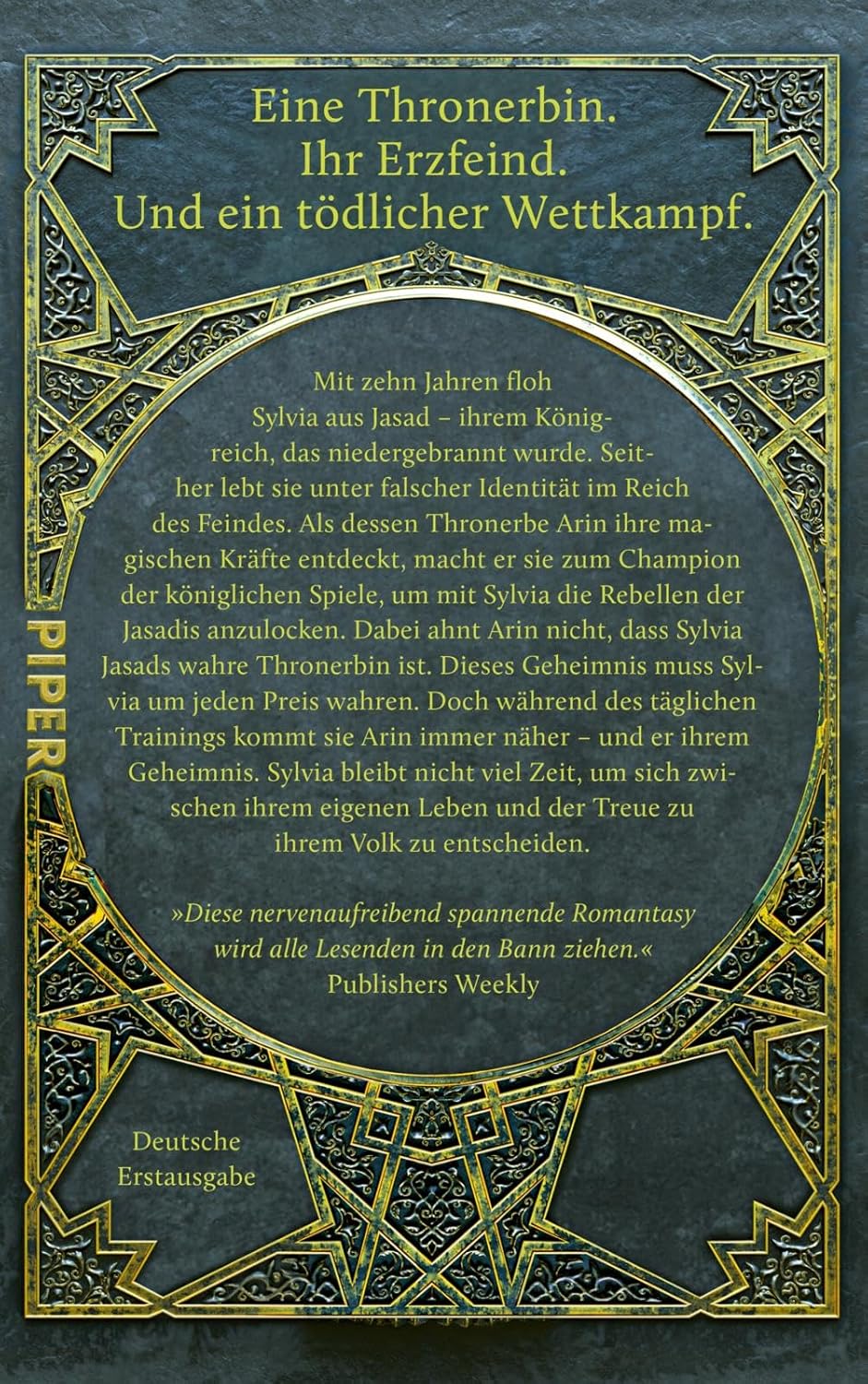 The Jasad Heir (The Jasad Heir 1): Roman | Aus der Asche erhebt sich die Königin | Mit limitiertem Farbschnitt | Slow Burn zwischen der Thronerbin von Jasad und ihrem Erzfeind