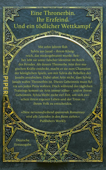 The Jasad Heir (The Jasad Heir 1): Roman | Aus der Asche erhebt sich die Königin | Mit limitiertem Farbschnitt | Slow Burn zwischen der Thronerbin von Jasad und ihrem Erzfeind
