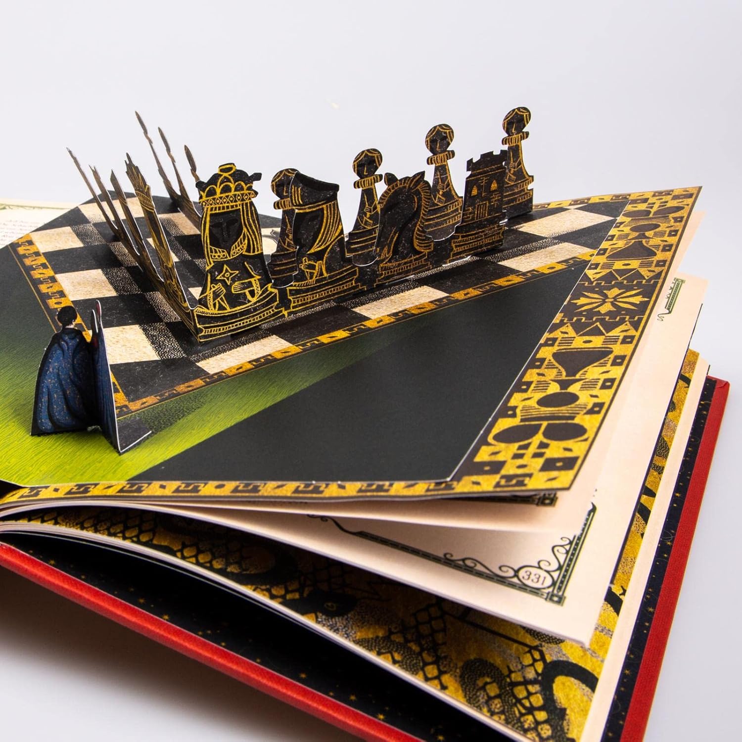Harry Potter und der Stein der Weisen (Papierkunst-Edition mit 3D-Aufklapp-Elementen 1): Farbig illustrierte Schmuckausgabe mit Goldprägung und Pop-Up-Elementen