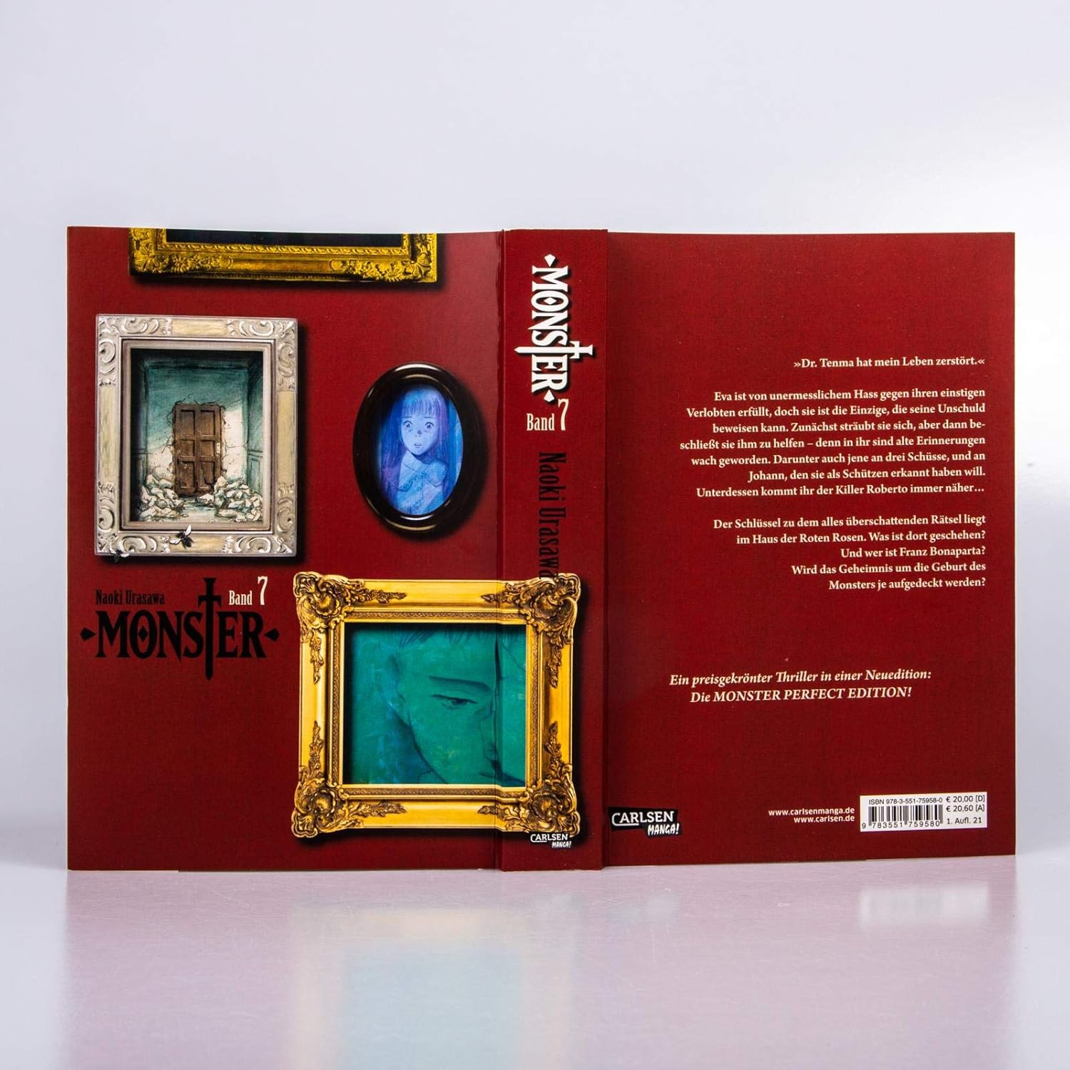 Monster Perfect Edition 7: Preisgekrönte Manga-Thriller-Serie ab 14 Jahren, in der ein Chirurg einen Serienkiller rettet und selbst zur Zielscheibe wird